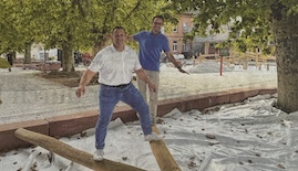 neuer Schulhof Kl
