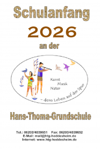 Schulanfang 2026